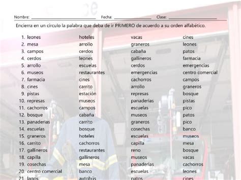 alphabetical list of spanish cities.